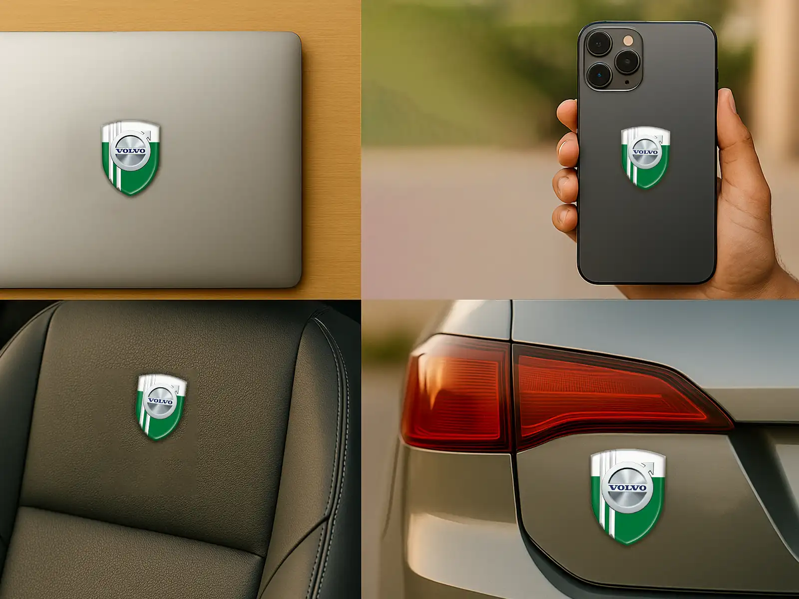 Volvo Impresión Parachoques Limitada Estrella Personalizable